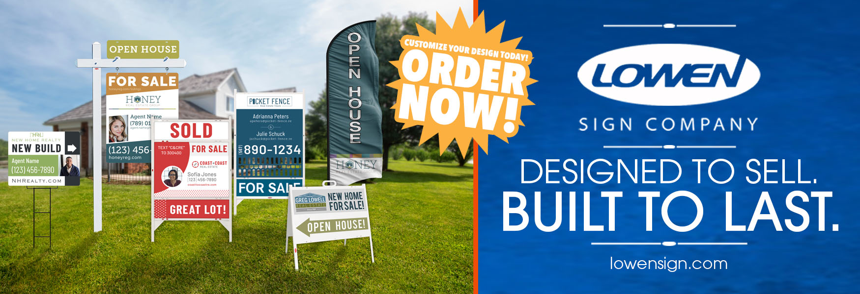 Custom Real Estate Signs That Build Your Brand image.