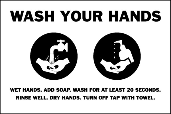 Independent Health & Safety Sign Panel, 12"h x 18"w, 4mm Corrugated Plastic