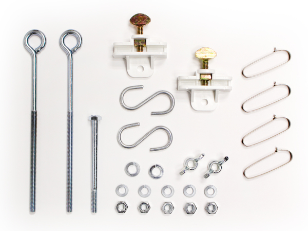 NextHome Heavy Duty Hardware Kit for Aluminum Sign Post