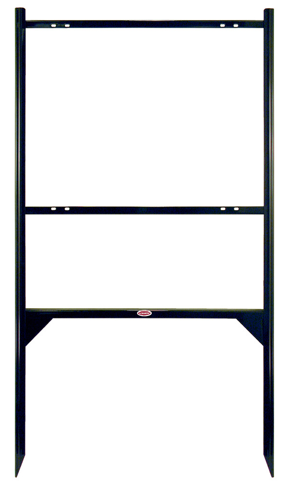 Independent Real Estate Angle Iron Sign Frame, 18"h x 24"w  - Black