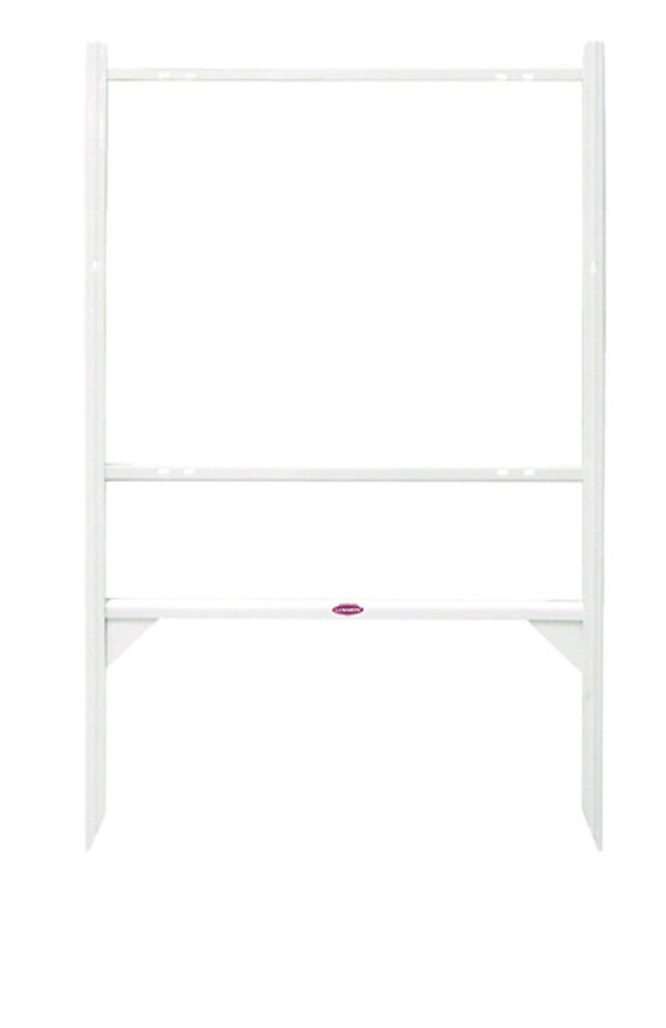 Independent Angle Iron Sign Frame, 24"h x 30"w, White