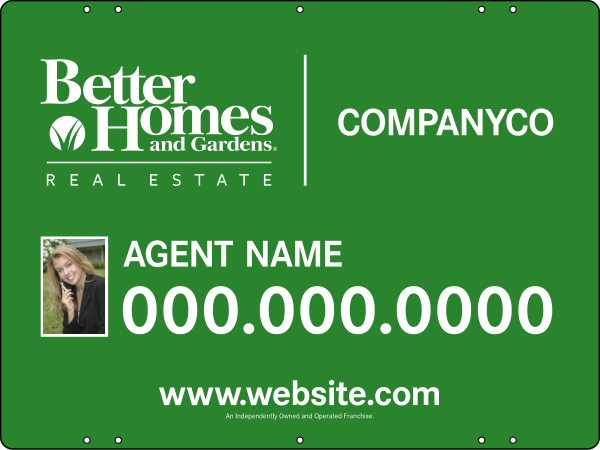 Photo Sign Panel, 24 Ga. Steel, 18"H X 24W