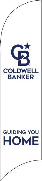 Coldwell Banker&reg; Real Estate GUDING YOU HOME FEATHER FLAG ONLY, 10-foot