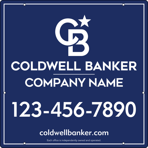 Reflective Office Hanging Sign Panel, 24"H X 24"W, Steel