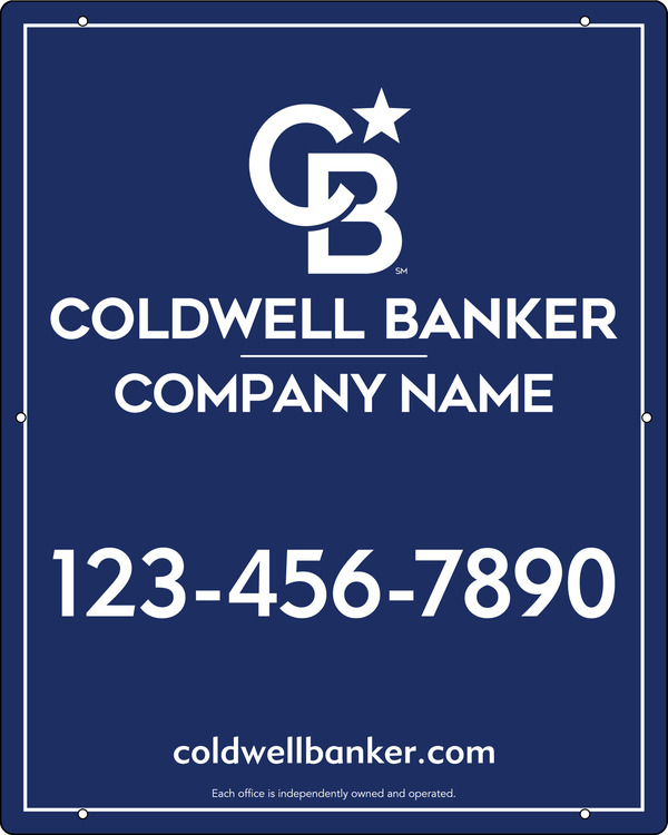 Reflective Office Hanging Sign Panel, 30"H X 24"W, .063 Aluminum