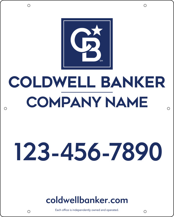 Office Hanging Sign Panel, 30"H X 24", .063 Aluminum