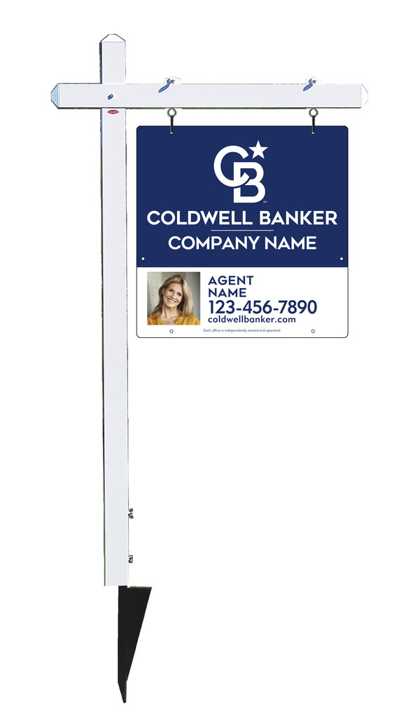 Sign Post And Reflective Agent Photo Sign Panel Unit, 24"H X 24"W, .063 Aluminum