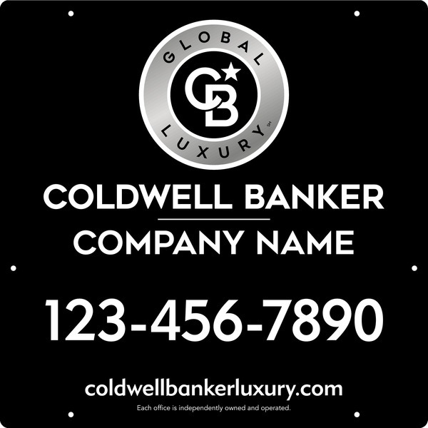 Office Hanging Sign Panel, 24"H X 24"W, 3mm Aluminum Composite