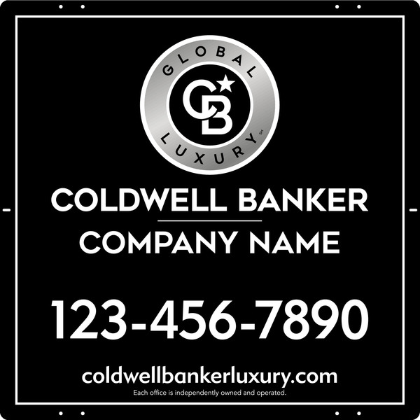 Office Sign Panel, 24"H X 24"W, 3mm Aluminum Composite