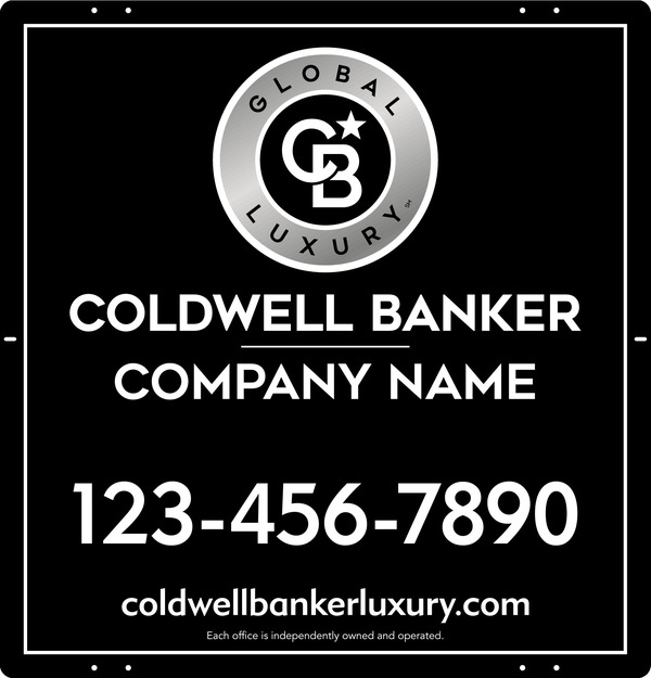 Office Sign Panel, 25"H X 24"W, 3mm Aluminum Composite