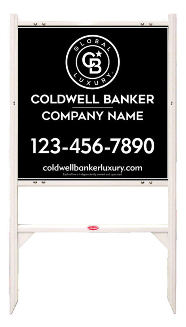 Angle Iron Frame And Office Sign Panel Unit, 24"H X 24"W, 3mm Aluminum Composite