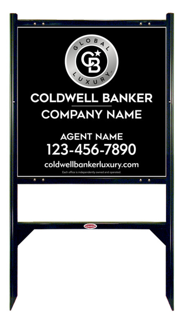 Angle Iron Frame And Reflective Agent Sign Panel Unit, 24"H X 24"W, 3mm Aluminum Composite