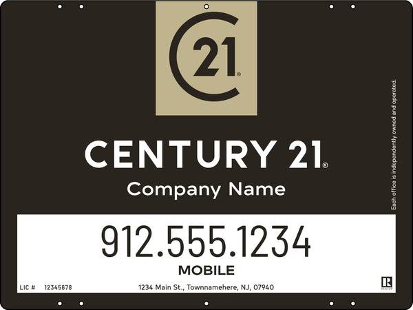 Aluminum Composite Reflective Office Panel 18X24 - C21 | Lowen Sign