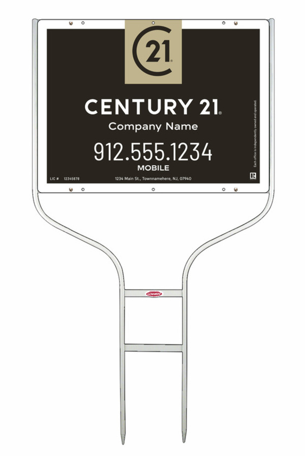Round Rod Frame And Office Sign Panel Unit, 18"H X 24"W