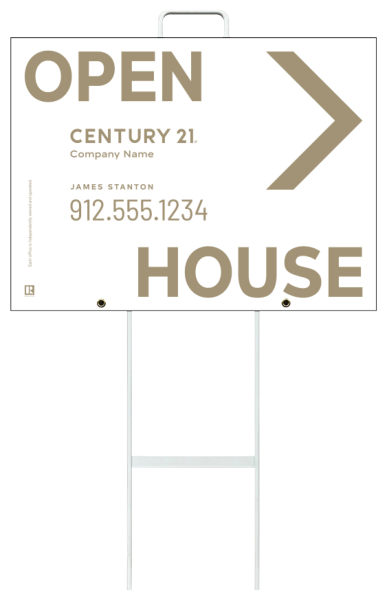 Corrugated Grab And Go Agent Open House Unit 18X24 - C21 | Lowen Sign