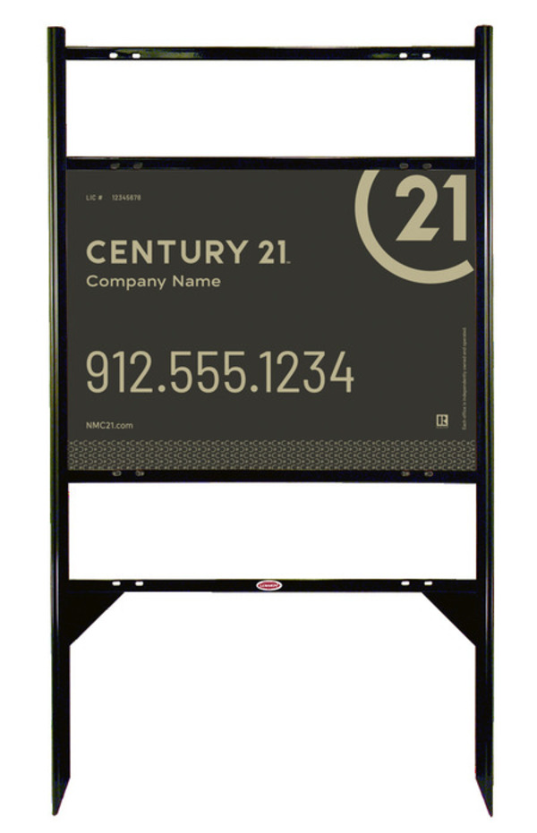 Thor Frame 18X24 Aluminum Composite Dual Rider Signature  - Century 21 | Lowen Sign