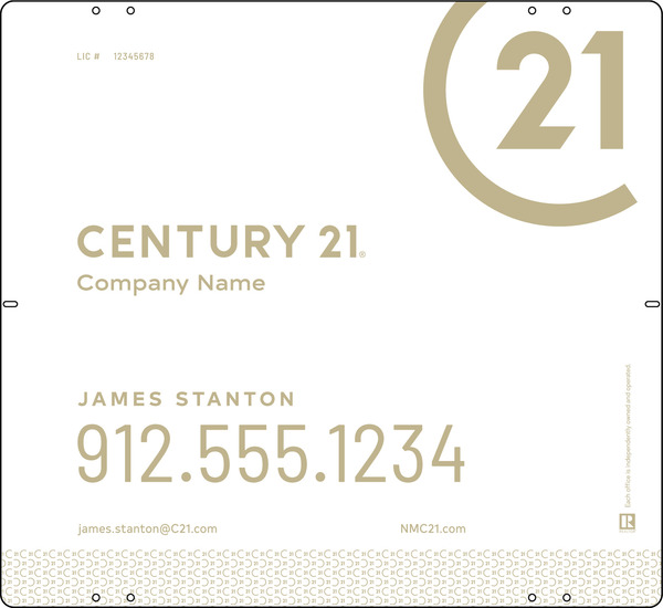 Reflective Sign Panel Df, 22"H X 24"W, 3mm Aluminum Composite