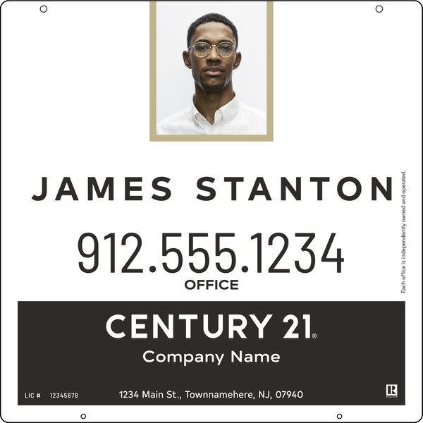 Aluminum Composite Agent Photo Centric Hanging Panel 24X24 - C21