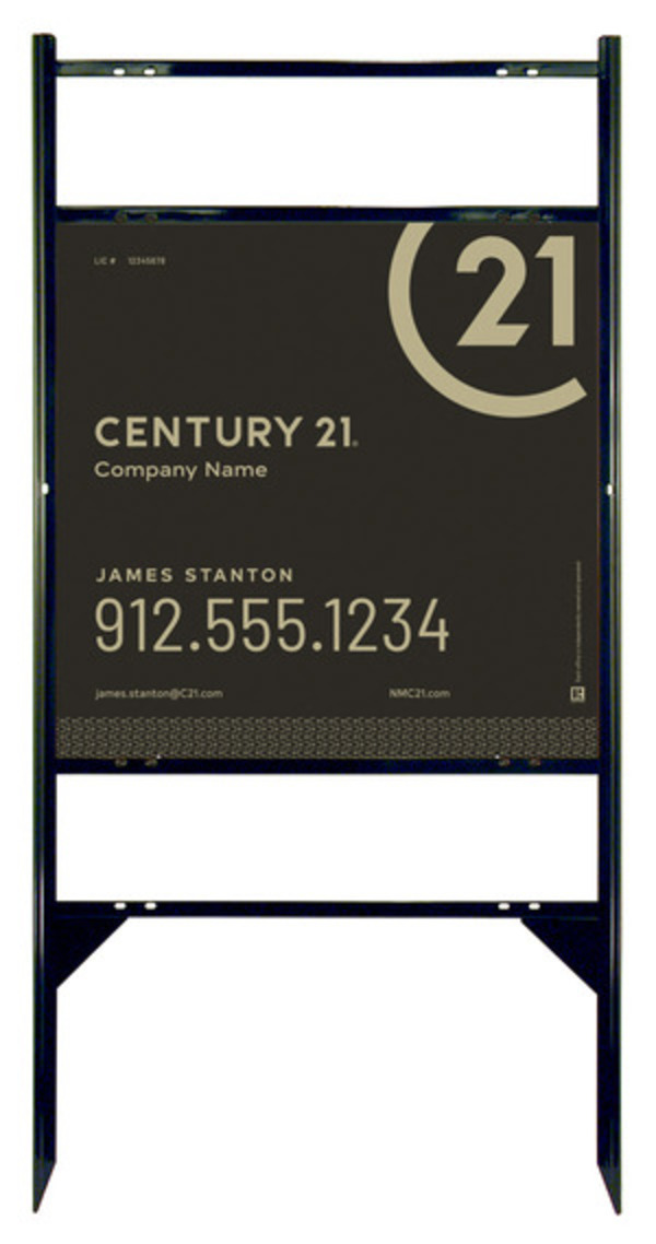 Thor Frame 24X24 Steel Signature - Century 21 | Lowen Sign