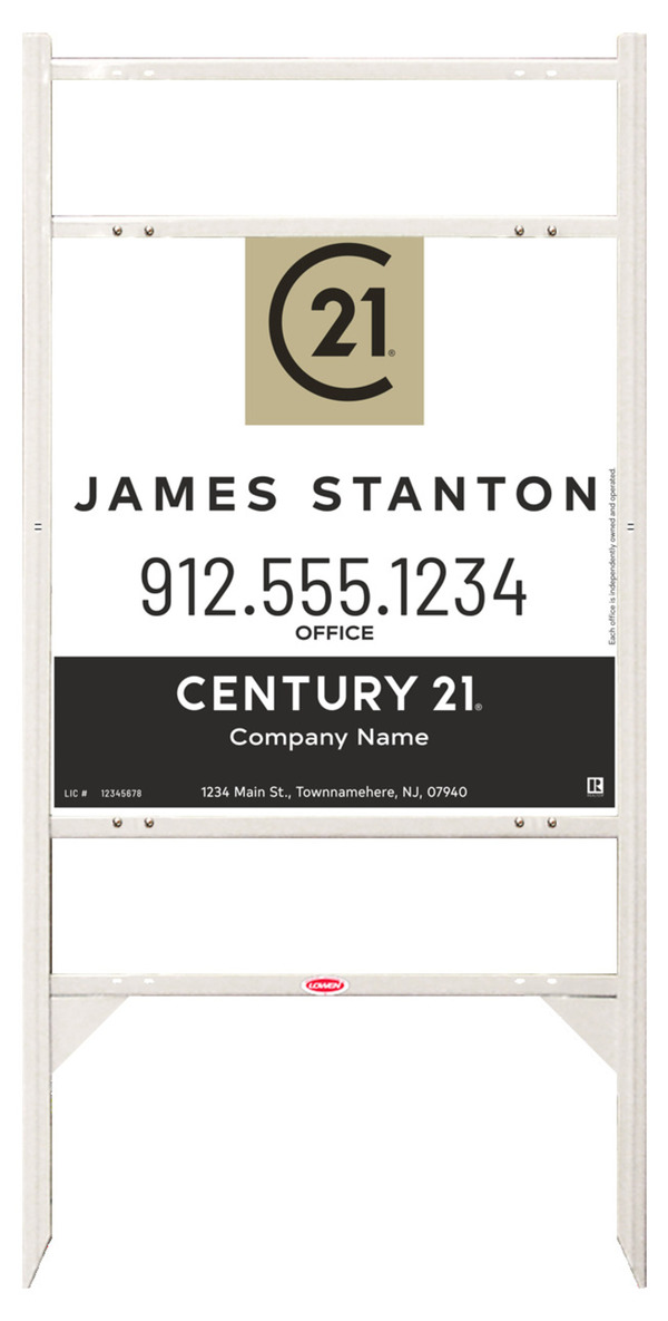 Thor Frame 24X24 Aluminum Agent Centric Property - Century 21 | Lowen Sign