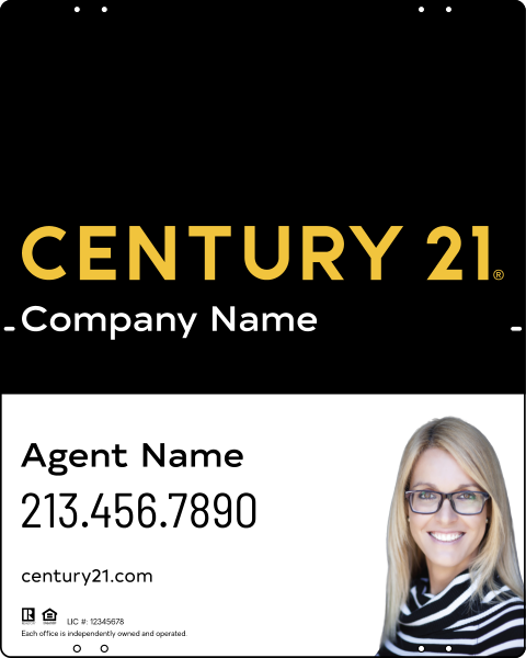 CENTURY 21&reg; Steel Yard Sign Panel 30x24 DF - Century 21 | Lowen Sign