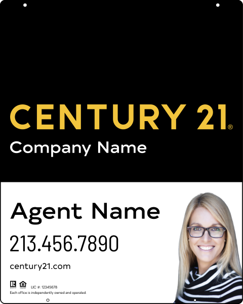 CENTURY 21&reg; Steel Hanging Panel 30x24 DF - Century 21 | Lowen Sign