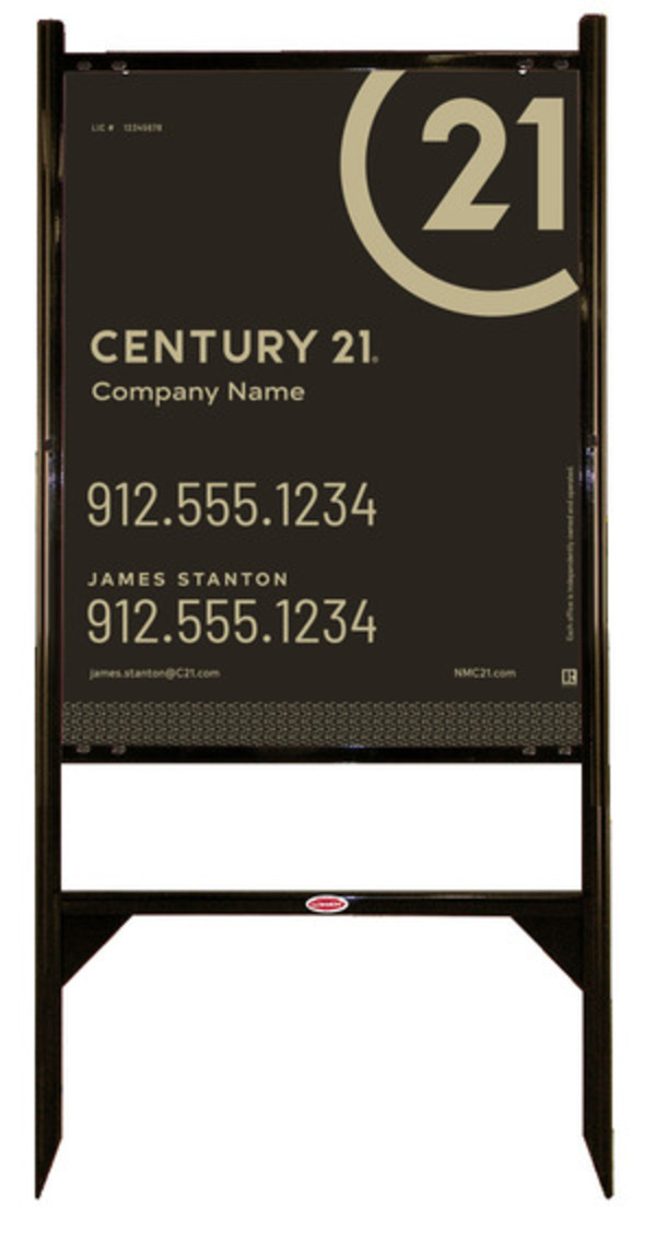 Gibraltar Frame Unit 30X24 Aluminum Classic - Century 21 | Lowen Sign