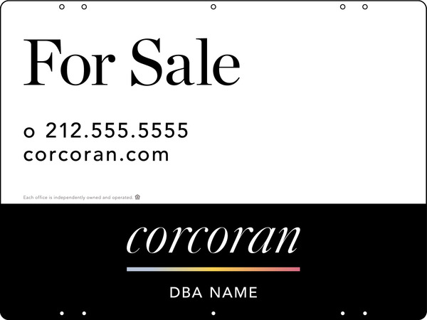 Office Sign Panel, 18"H X 24"W, 3mm Aluminum Composite