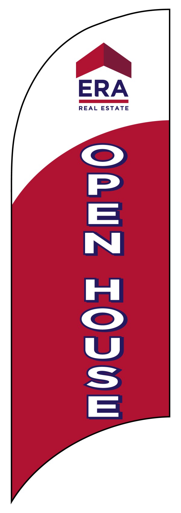 ERA&reg; Open House Feather Flag, 7-foot