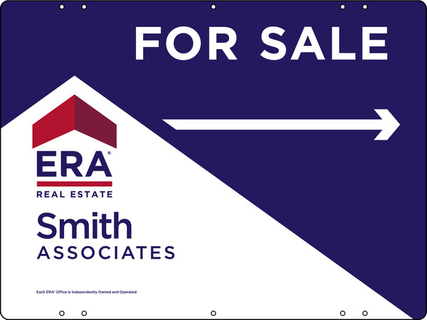 For Sale Sign Panel, 24 GA Steel 18"H X 24"W