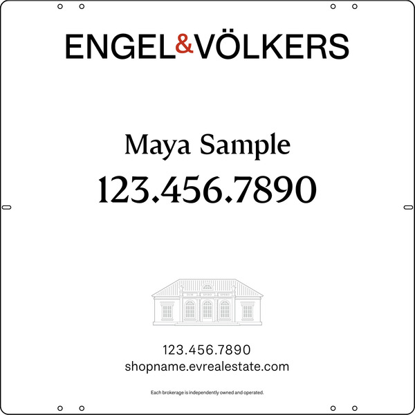 Reflective Sign Panel, 24"H X 24"W, .040 Aluminum