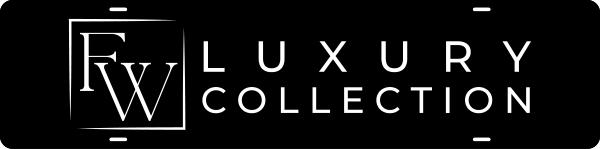 First Weber Real Estate Services Luxury Collection Sign Rider, 6"h x 24"w, Steel