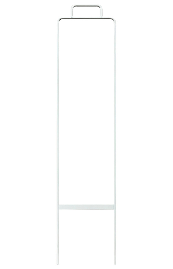 Independent Grab & Go Round Rod Stake, 36" - White