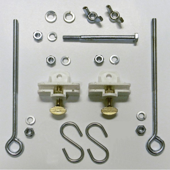 Independent Real Estate Sign Heavy Duty Hardware Kit for White Aluminum Sign Post