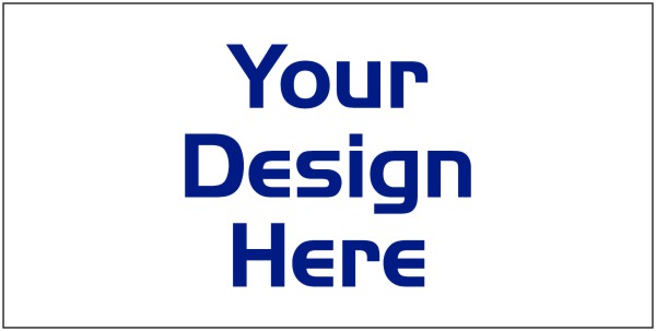 Independent Real Estate Sign Panel with horizontal flutes printed on two sides, 4mm Corrugated Plastic 12"h x 24"w