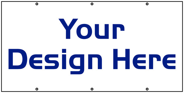 Independent Sign Panel, Corrugated 4mm, 12"h x 24"w, DF