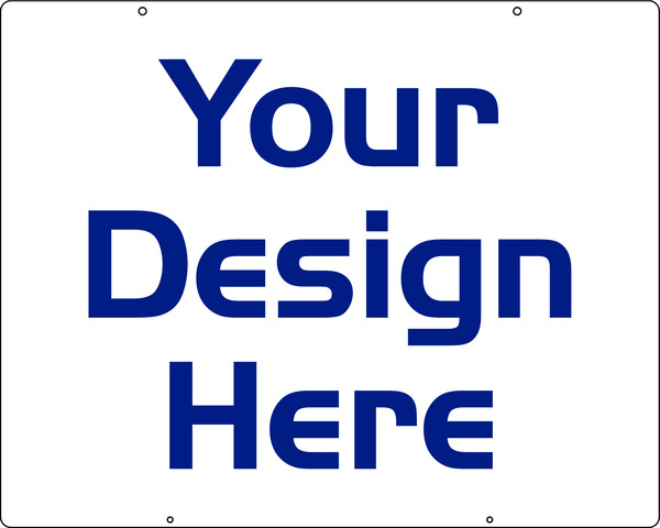 Independent Hanging Sign Panel, 24"h x 30"w, 3mm Aluminum Composite