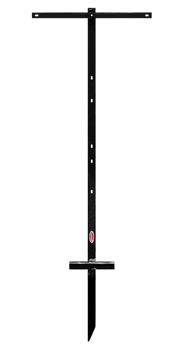 Independent Real estate angle iron sign stake, 44" - Black