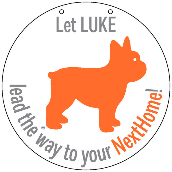 NextHome Door Hanger Sign Panel, 14"h x 14"w, 3mm Aluminumm Composite