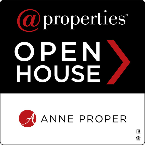 @properties Replacement Open House w/ Logo Sign Panel, 20"h x 20", 3MM Aluminum Composite