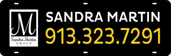 ReeceNichols logo sign rider, 24ga steel 6"h x 18"w