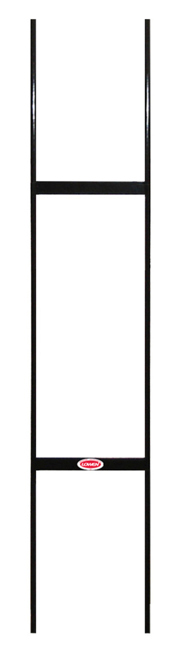 Independent Real Estate round rod h-stake, 34" - Black