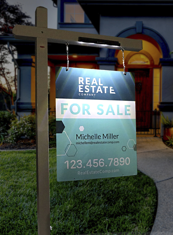 Coldwell Banker&reg; Solar-Powered Sign Lights for Real Estate Signs