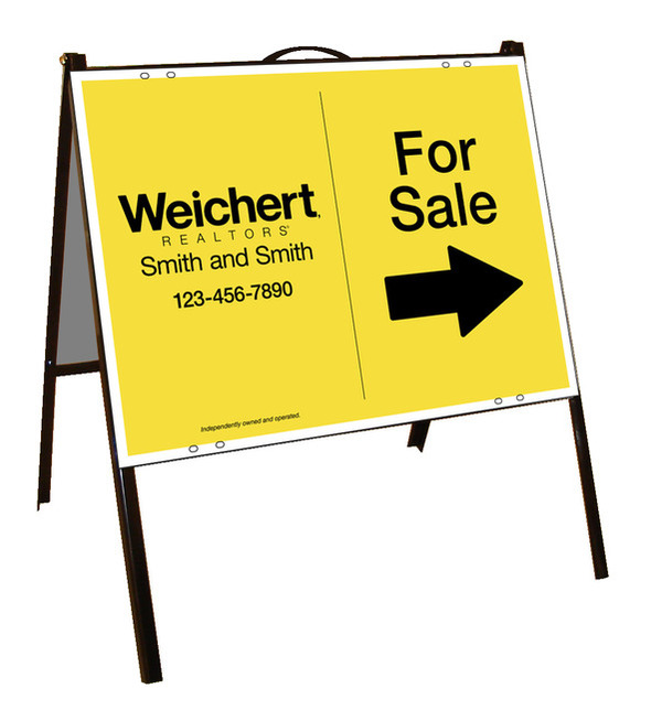 For Sale A-Frame And Sign Panel Unit, 18"H X 24"W