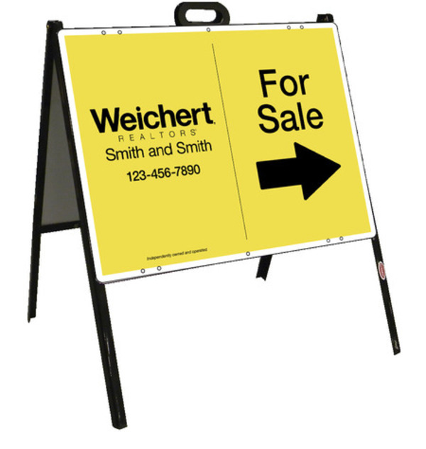 Fior Sale A-Frame And Sign Panel Unit, 18"H X 24"W Steel