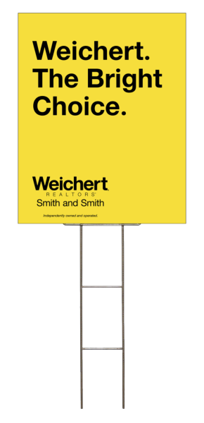 Wire H-Stake And Sign Panel Unit, 30"H X 24"W, 4mm Corrugated