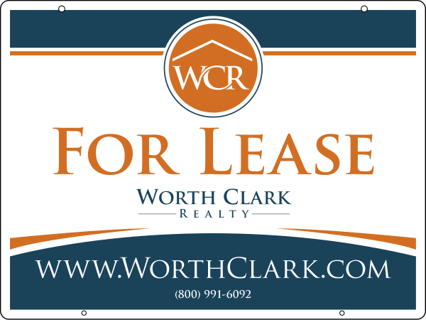 Reflective Hanging Office Sign Panel, 18"H X 24"W, Steel