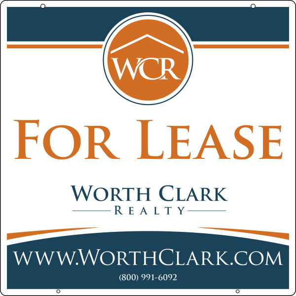 Reflective Hanging Office Sign Panel, 24"H X 24"W, .063 Aluminum