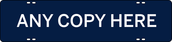 real estate custom message sign rider, 24 GA steel 6h x 24w