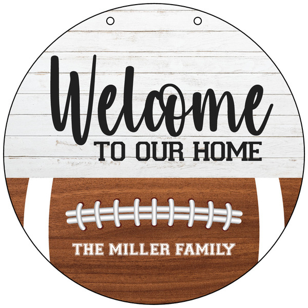 Door Hanger Sign Panel, 14h x 14w, 3mm Aluminumm Composite